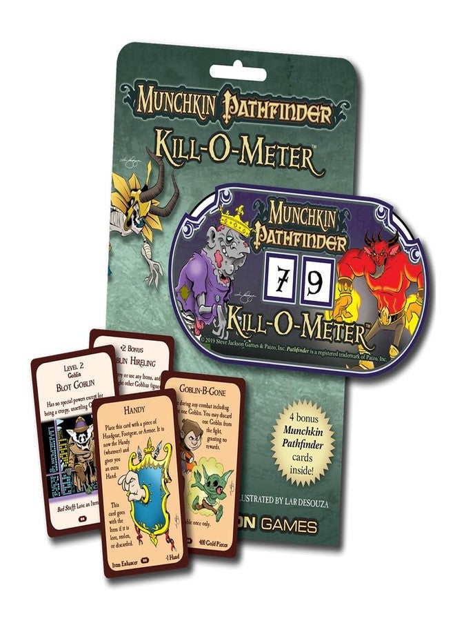 Steve Jackson Games Munchkin Pathfinder Kill-o-Meter, Green - Image 1